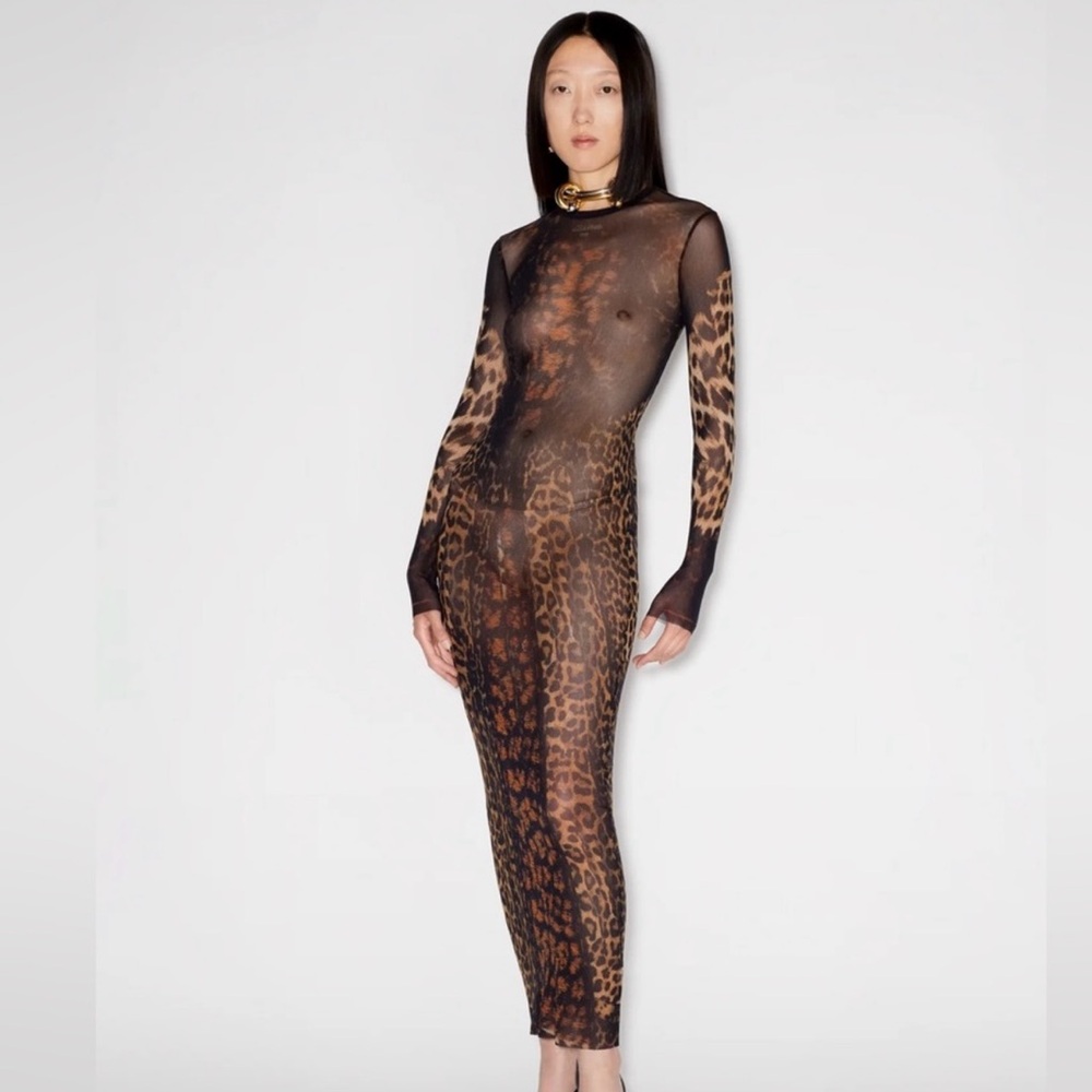 Jean Paul Gaultier In-Season Leopard Dress
